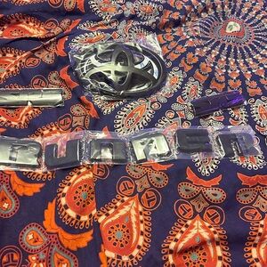 Toyota four Runner front and tailgate overlay